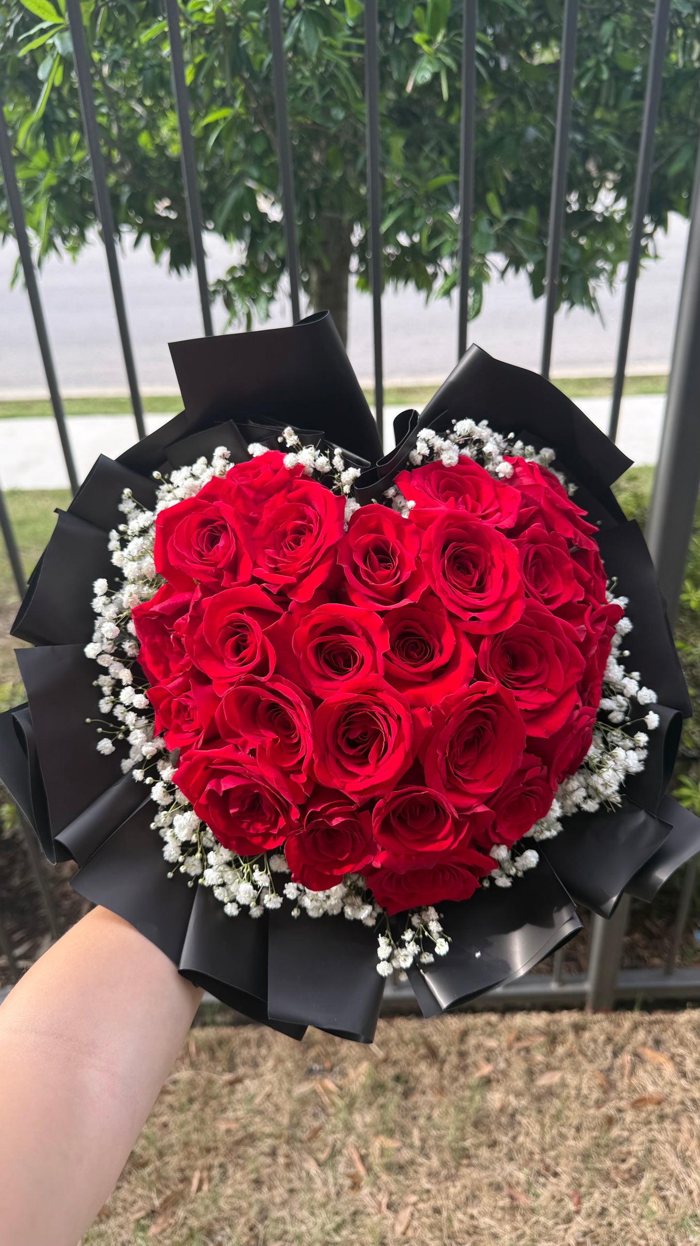 Heart Roses