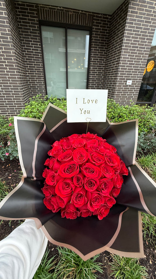 50 roses Bouquet